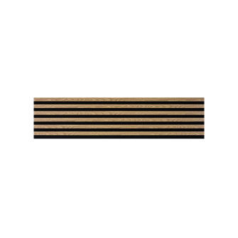 Wooden wall panel 2700 x 300mm (Black-Light oak) Wooden wall panel 2700 x 300mm (Black-Light oak)